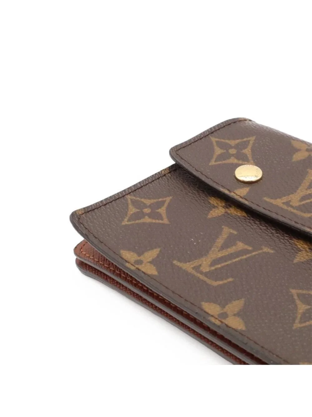 Louis Vuitton Monogram Portefeuille Accordion Wallet Bifold Chain Out of Stock